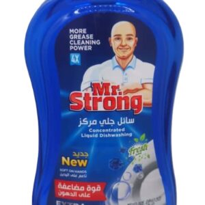 مستر سترونق سائل غسيل صحون أزرق 1500مل